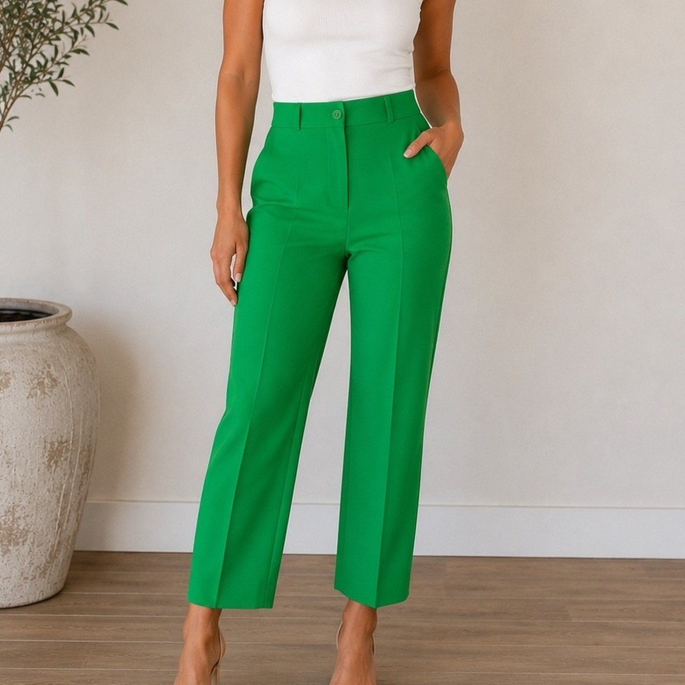 Vintage‎ High Waisted Trouser Pants Career Preppy Dopamine Dressing Quiet Luxury